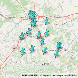 Mappa Via Valtiglione, 14048 Montegrosso D'asti AT, Italia (7.41526)