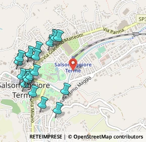 Mappa Via 25 Aprile, 43039 Salsomaggiore Terme PR, Italia (0.602)