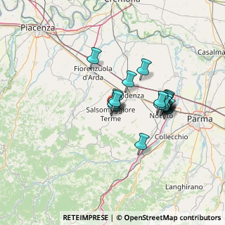 Mappa Via Torino, 43039 Salsomaggiore Terme PR, Italia (11.32722)