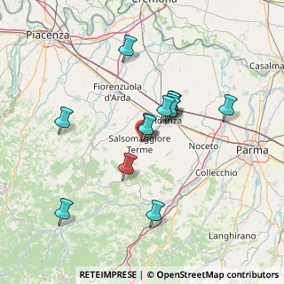 Mappa Via Torino, 43039 Salsomaggiore Terme PR, Italia (12.24)