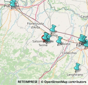 Mappa Via 25 Aprile, 43039 Salsomaggiore Terme PR, Italia (19.00917)