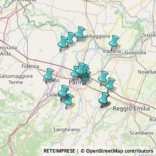 Mappa Viale Rosselli, 43122 Parma PR, Italia (11.43278)