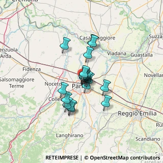 Mappa Viale Rosselli, 43122 Parma PR, Italia (8.231)