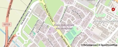 Mappa Ferrare