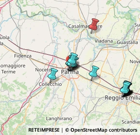 Mappa Via Milano, 43122 Parma PR, Italia (16.243)