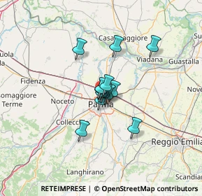 Mappa Via Milano, 43122 Parma PR, Italia (7.21385)