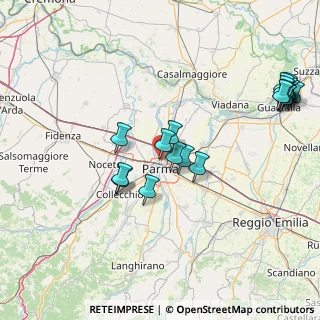 Mappa Via Milano, 43122 Parma PR, Italia (17.81056)