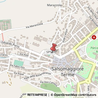 Mappa Via valentini g. 2, 43039 Salsomaggiore Terme, Parma (Emilia Romagna)