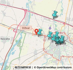 Mappa SS 9, 43126 Parma PR (4.33083)