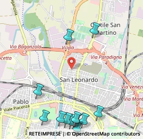 Mappa Via Francesco Saverio Bianchi, 43122 Parma PR, Italia (1.48417)