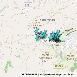 Mappa Viale Crispi, 43039 Salsomaggiore Terme PR, Italia (0.677)
