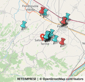 Mappa Viale Crispi, 43039 Salsomaggiore Terme PR, Italia (5.12368)