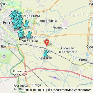 Mappa Via Don Giovanni Calabria, 44124 Ferrara FE, Italia (3.04667)