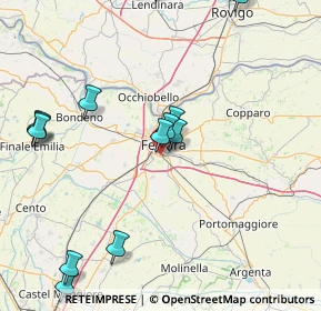 Mappa 44124 Ferrara FE, Italia (20.17)