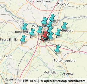 Mappa 44124 Ferrara FE, Italia (8.40842)