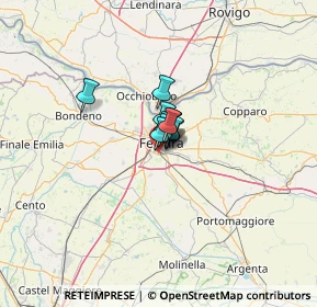 Mappa 44124 Ferrara FE, Italia (3.83545)