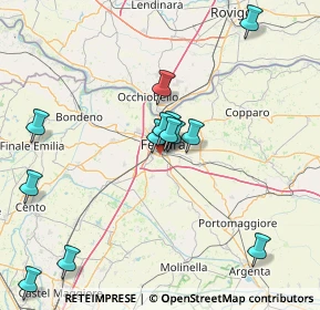 Mappa 44124 Ferrara FE, Italia (15.58385)