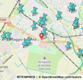 Mappa 44124 Ferrara FE, Italia (1.298)