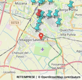 Mappa 44124 Ferrara FE, Italia (2.50167)