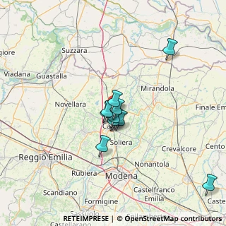Mappa Via del Faggio, 41012 Carpi MO, Italia (9.91455)