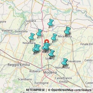Mappa Via del Faggio, 41012 Carpi MO, Italia (11.09125)