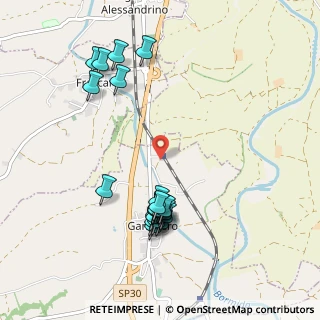 Mappa Strada Stazione, 15010 Gamalero AL, Italia (1.04783)