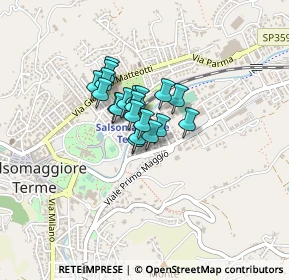 Mappa Via Achille Grandi, 43039 Salsomaggiore Terme PR, Italia (0.2315)