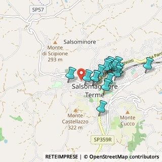 Mappa Viale Porro, 43039 Salsomaggiore Terme PR, Italia (0.72)