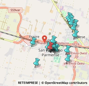 Mappa SS9var, 43126 Parma PR, Italia (0.8965)