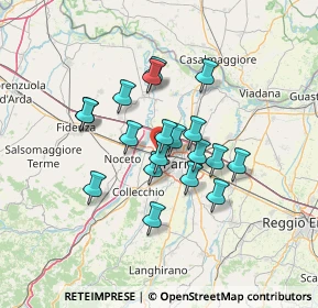 Mappa SS9var, 43126 Parma PR, Italia (10.60737)