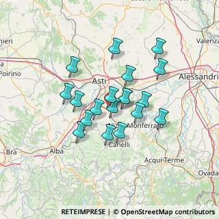 Mappa Via Valtiglione, 14048 Mombercelli AT, Italia (10.88316)