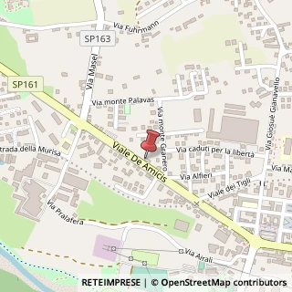 Mappa Viale E. de Amicis, 42, 10062 Luserna San Giovanni, Torino (Piemonte)