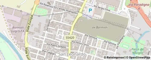 Mappa Parma