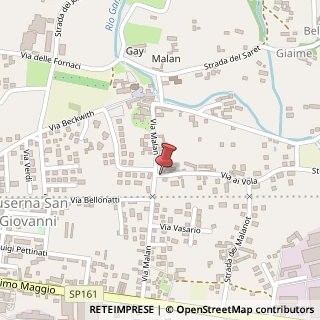 Mappa Via G. Malan,  52, 10062 Luserna San Giovanni, Torino (Piemonte)