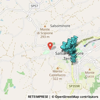 Mappa Via Farini, 43039 Salsomaggiore Terme PR, Italia (0.85)