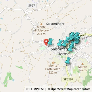 Mappa Via Farini, 43039 Salsomaggiore Terme PR, Italia (1.05533)