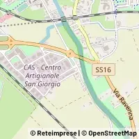 Map Riva del Po