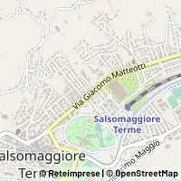 Karte Salsomaggiore Terme