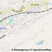 Mapa Salsomaggiore Terme