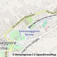 Kaart Salsomaggiore Terme