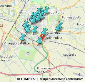 Mappa Via Ravenna, 44124 Ferrara FE, Italia (1.703)