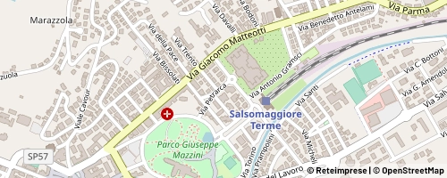 Mappa Salsomaggiore Terme