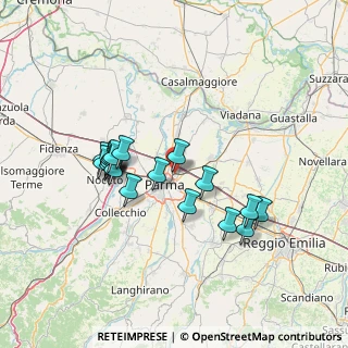 Mappa Via Pietro Setti, 43122 Parma PR, Italia (12.9455)