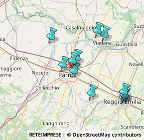 Mappa Via Pietro Setti, 43122 Parma PR, Italia (15.0275)