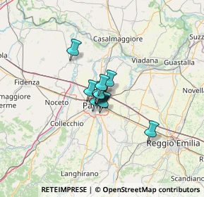 Mappa Via Pietro Setti, 43122 Parma PR, Italia (5.47917)