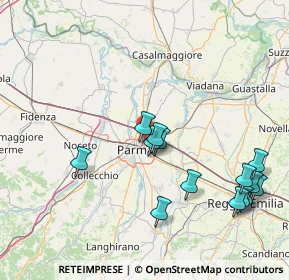 Mappa Via Pietro Setti, 43122 Parma PR, Italia (17.52857)