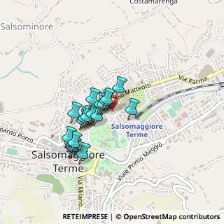 Mappa Via Giacomo Puccini, 43039 Salsomaggiore Terme PR, Italia (0.336)