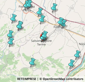 Mappa Via Giacomo Puccini, 43039 Salsomaggiore Terme PR, Italia (9.6955)