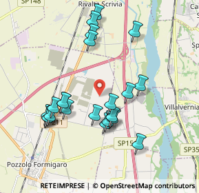 Mappa Strada Gavazza, 15068 Pozzolo Formigaro AL, Italia (1.88182)