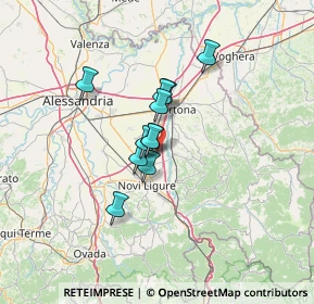 Mappa Strada Gavazza, 15068 Pozzolo Formigaro AL, Italia (8.77545)